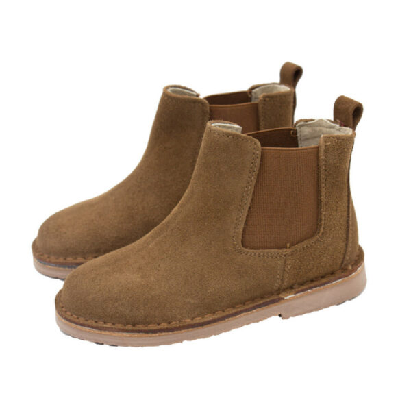 Bottine Daim Marron